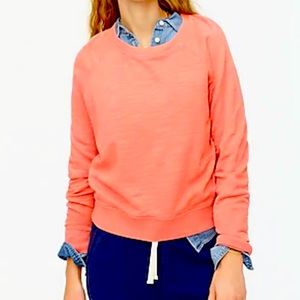 NWT JCrew Vintage Terry Crewneck Pullover
